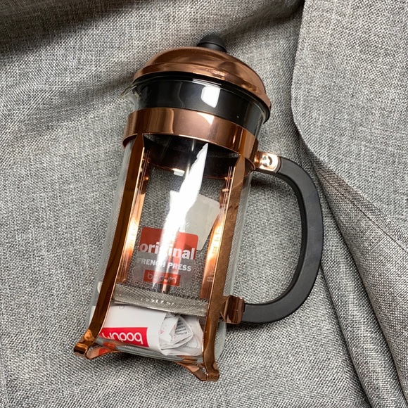 BODUM Chambord Cup French Press Coffee Maker, Copper, l, 34 oz